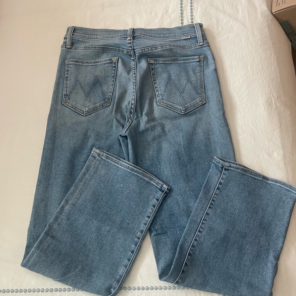 MOTHER Mid Rise Rambler Zip Jeans - Picture 3 of 7